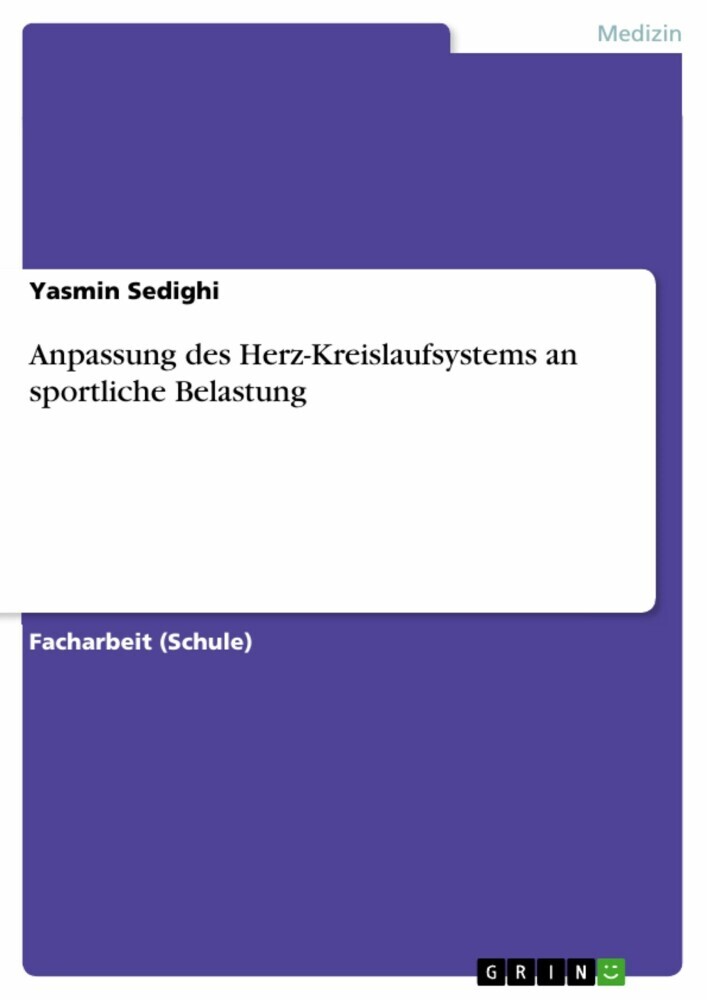 Anpassung des Herz-Kreislaufsystems an sportliche Belastung main product photo
