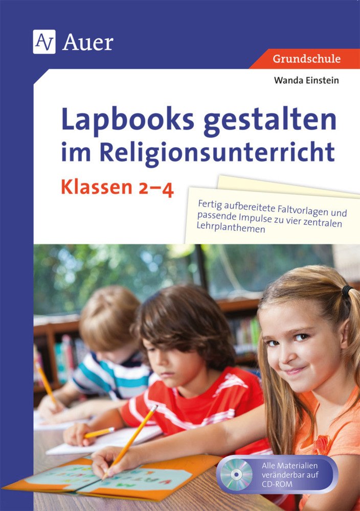 Lapbooks gestalten im Religionsunterricht Kl. 2-4, m. 1 CD-ROM main product photo