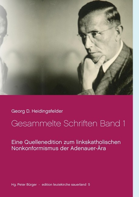 Gesammelte Schriften Band 1 main product photo