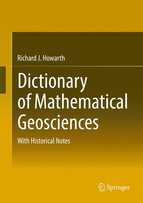 Dictionary of Mathematical Geosciences main product photo