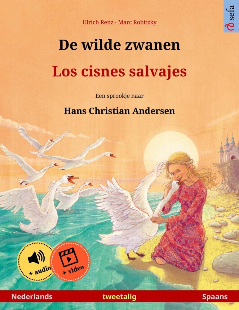 De wilde zwanen - Los cisnes salvajes (Nederlands - Spaans) main product photo