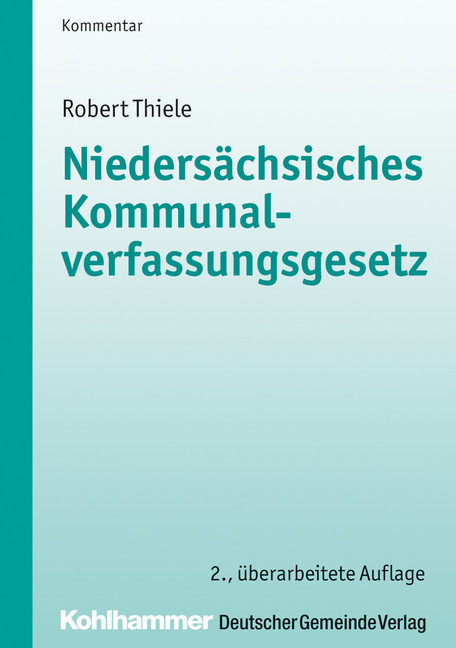 Niedersächsisches Kommunalverfassungsgesetz main product photo