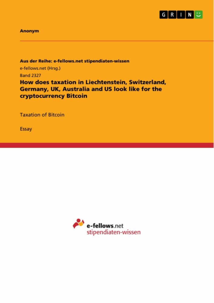 How does taxation in Liechtenstein, Switzerland, Germany, UK, Australia and US look like for the cryptocurrency Bitcoin main product photo