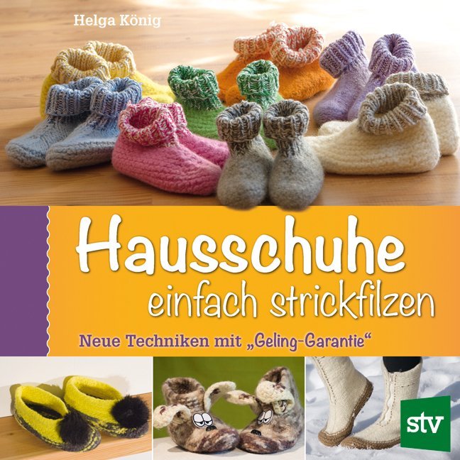 Hausschuhe einfach strickfilzen main product photo
