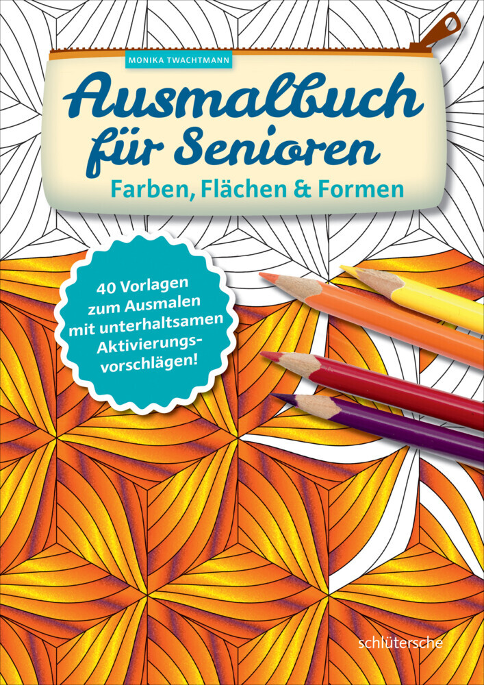 Ausmalbuch für Senioren. Farben, Flächen & Formen main product photo