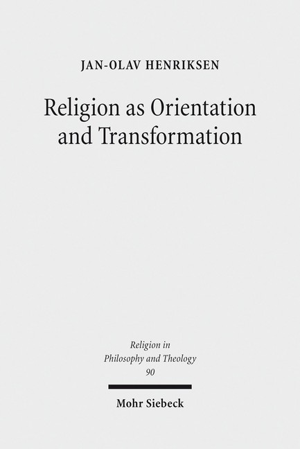 Religion as Orientation and Transformation main product photo