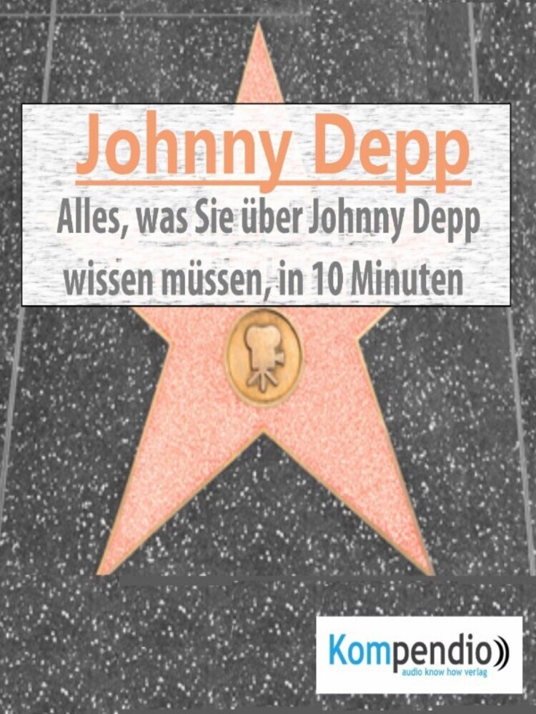 Johnny Depp (Biografie kompakt): main product photo