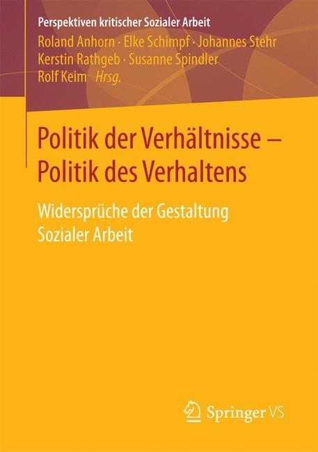 Politik der Verhältnisse - Politik des Verhaltens main product photo