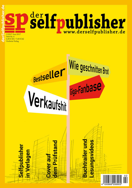 der selfpublisher 6, 2-2017, Heft 6, Juni 2017 main product photo