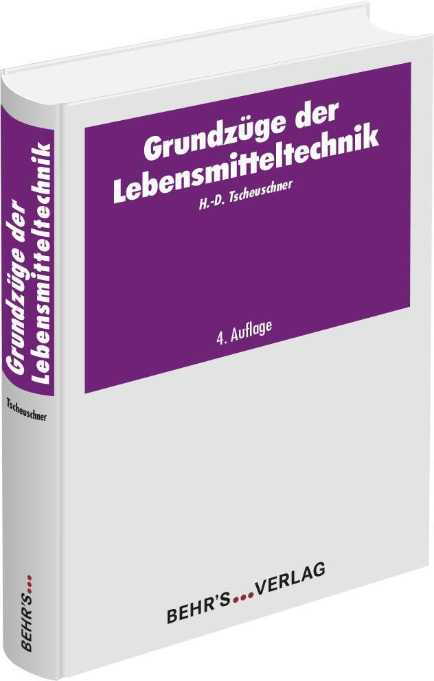 Grundzüge der Lebensmitteltechnik main product photo