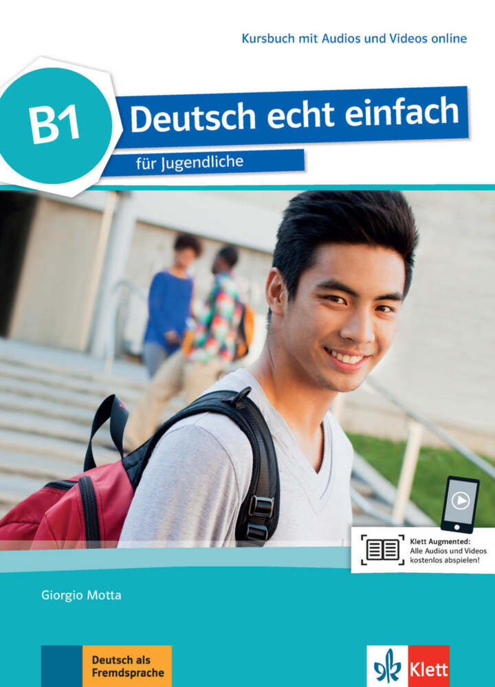 Deutsch echt einfach B1 - Kursbuch mit Audios und Videos online main product photo