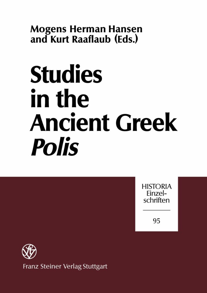 Studies in the Ancient Greek Polis main product photo
