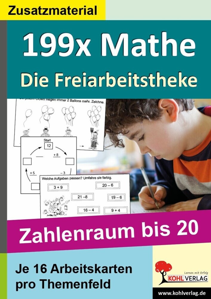 199x Mathe - Die Freiarbeitstheke main product photo