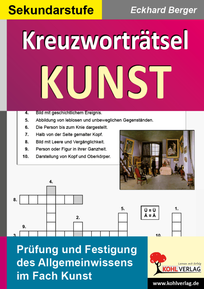 Kreuzworträtsel Kunst main product photo