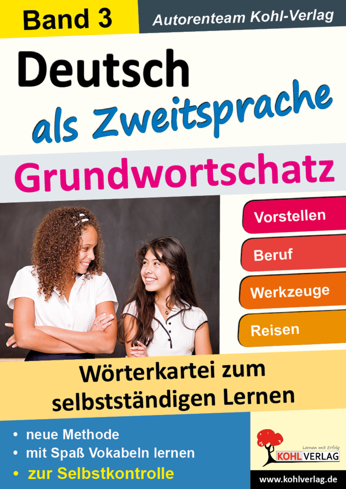 Deutsch als Zweitsprache - Grundwortschatz 3 main product photo