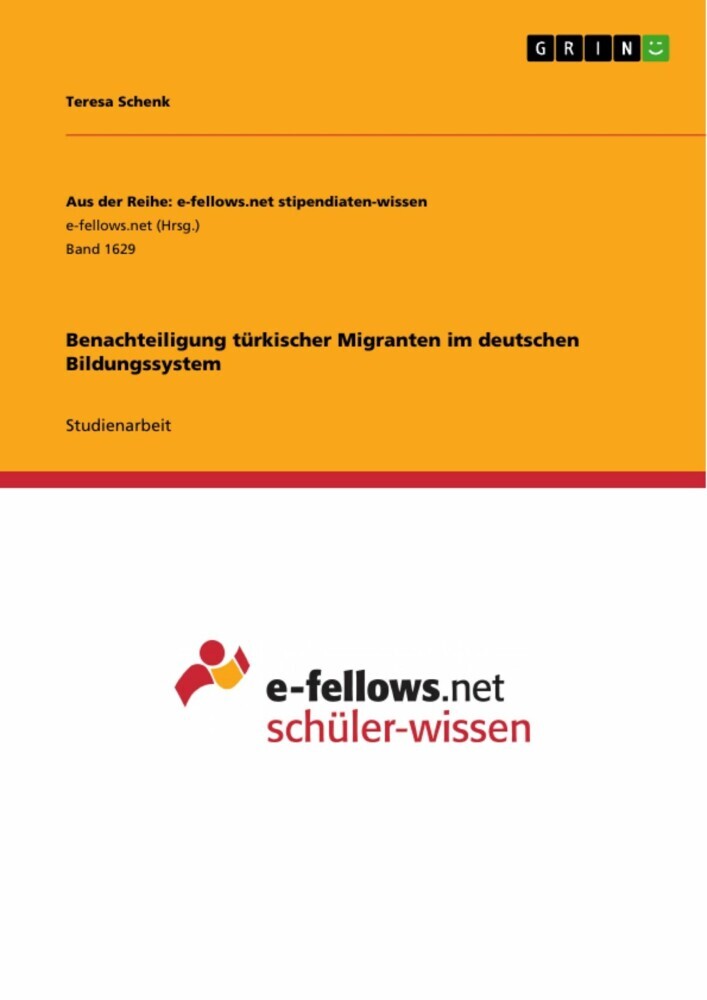 Benachteiligung türkischer Migranten im deutschen Bildungssystem main product photo