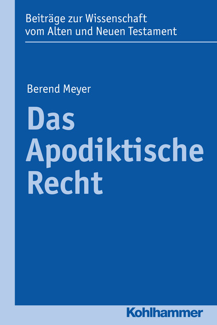 Das Apodiktische Recht main product photo