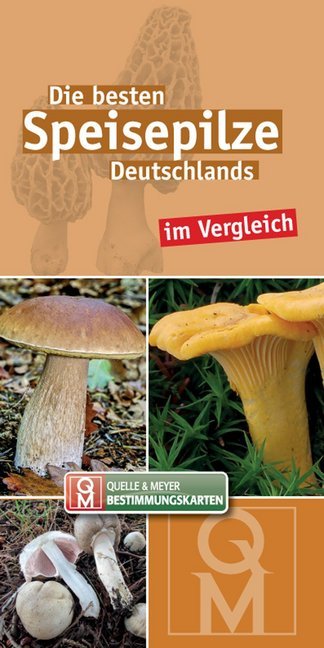 Die besten Speisepilze Deutschlands im Vergleich, Bestimmungskarten main product photo