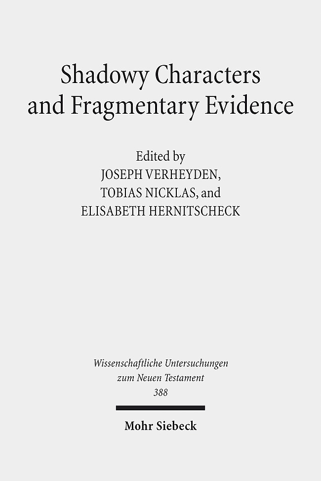 Shadowy Characters and Fragmentary Evidence main product photo