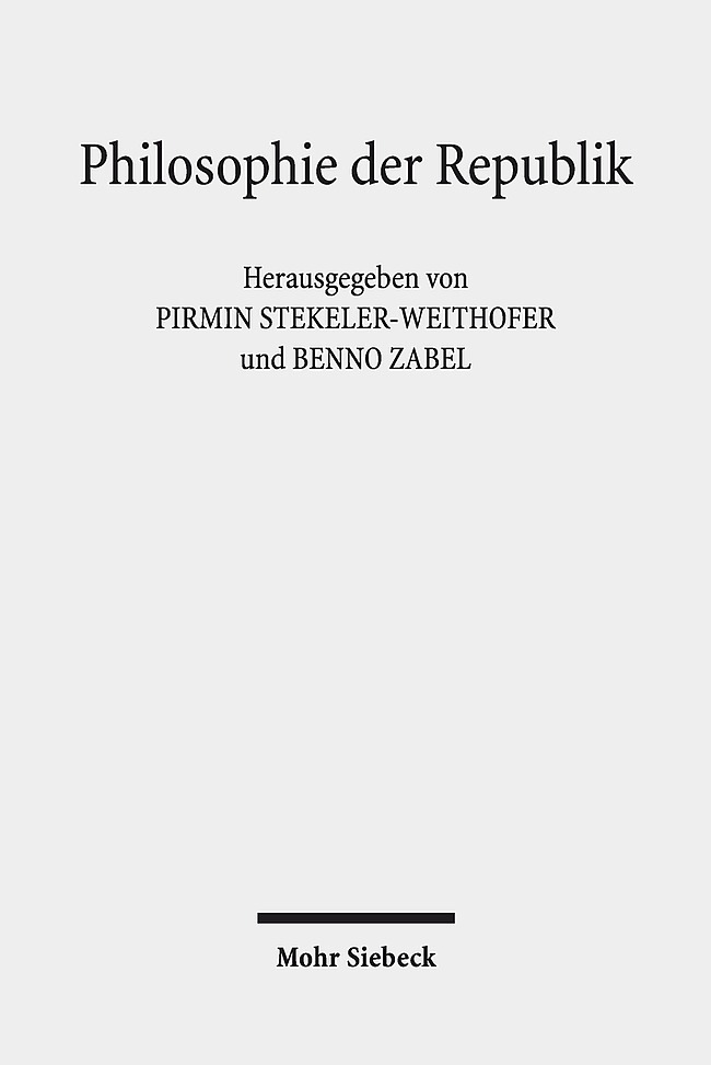 Philosophie der Republik main product photo