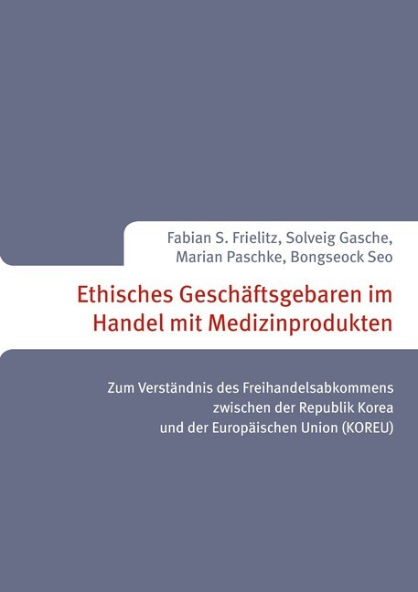 Ethisches Geschäftsgebaren im Handel mit Medizinprodukten main product photo