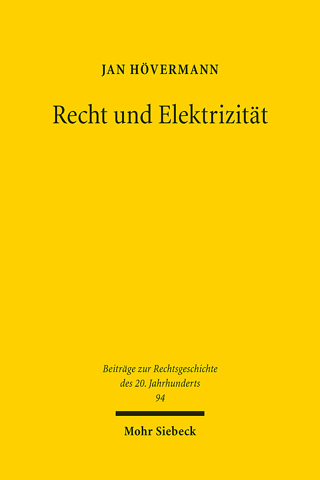 Recht und Elektrizität main product photo