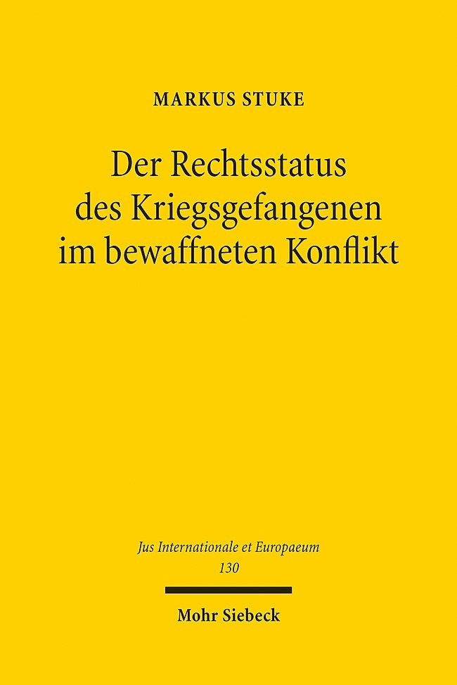 Der Rechtsstatus des Kriegsgefangenen im bewaffneten Konflikt main product photo