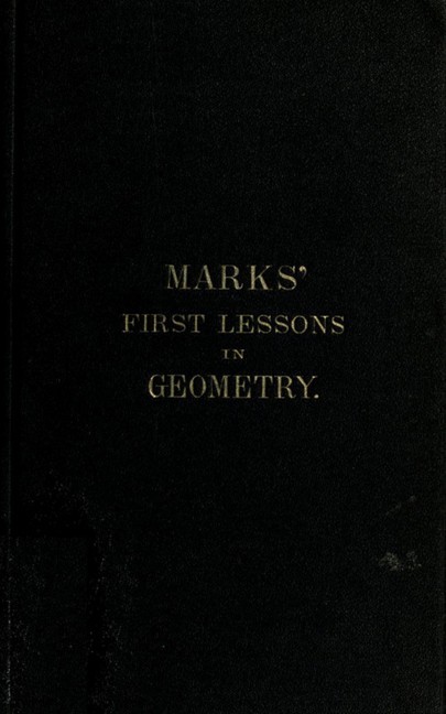 Marks' first lessons in geometry main product photo
