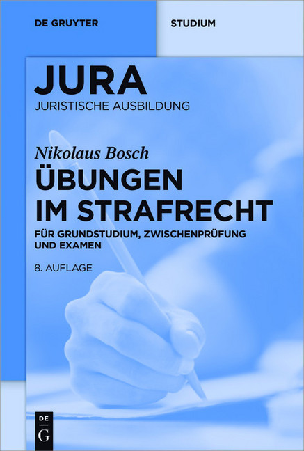 Übungen im Strafrecht main product photo