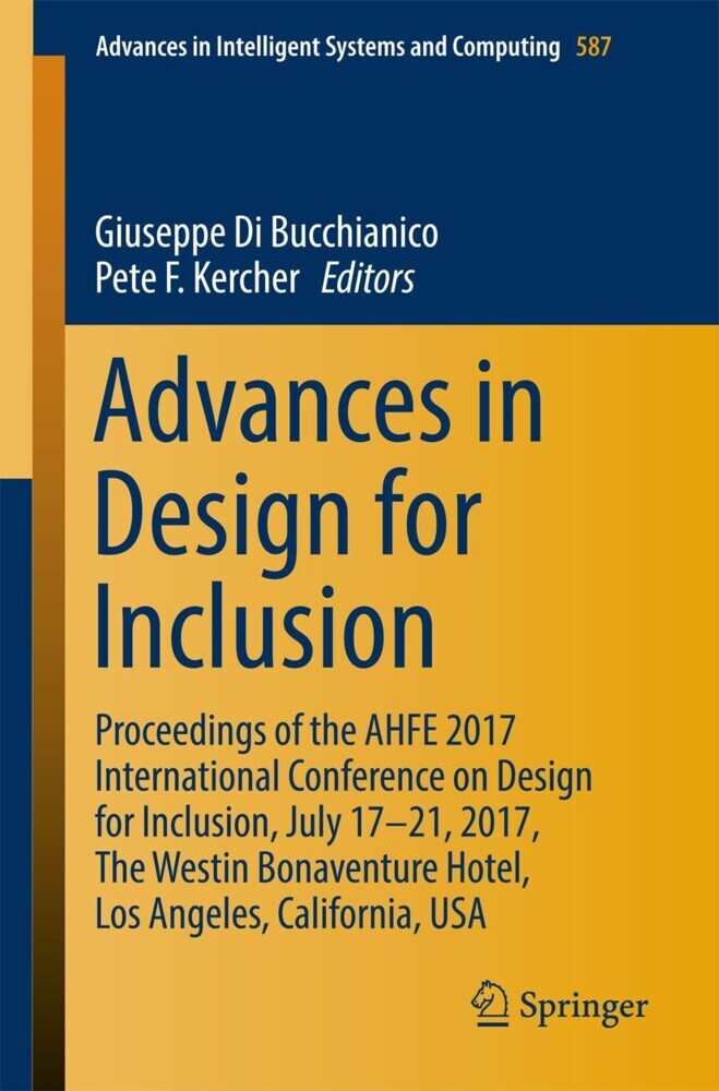 Advances in Design for Inclusion main product photo
