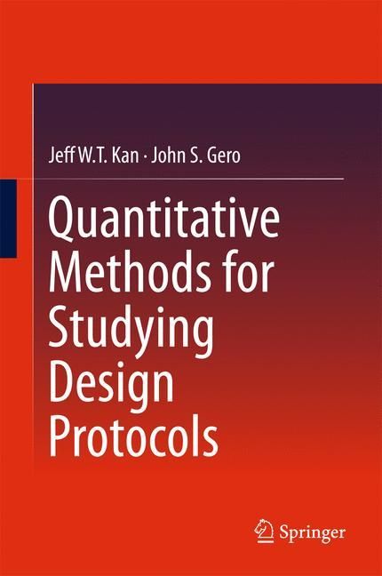 Quantitative Methods for Studying Design Protocols main product photo