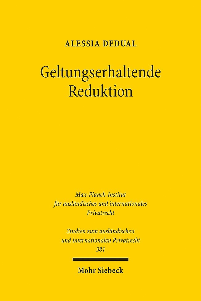Geltungserhaltende Reduktion main product photo
