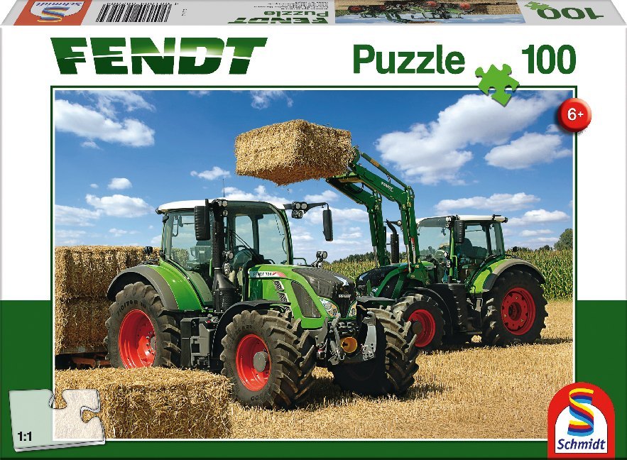 Fendt 724 Vario, Fendt 716 Vario mit Frontlader Cargo (Kinderpuzzle) main product photo