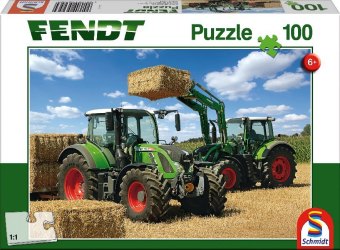 Fendt 724 Vario, Fendt 716 Vario mit Frontlader Cargo (Kinderpuzzle)