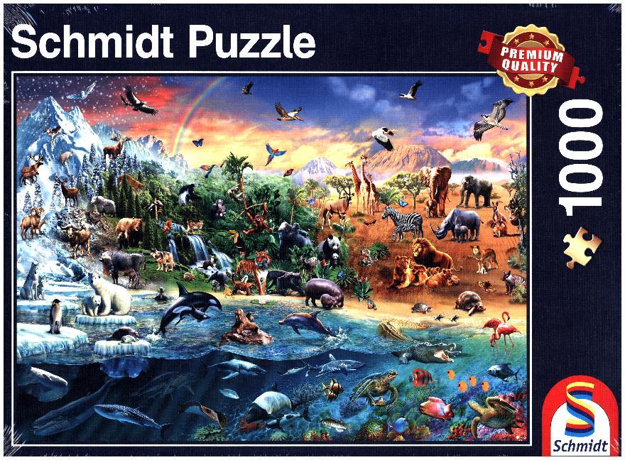 Die Welt der Tiere (Puzzle) main product photo
