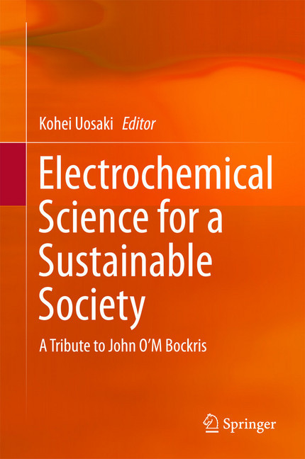 Electrochemical Science for a Sustainable Society main product photo