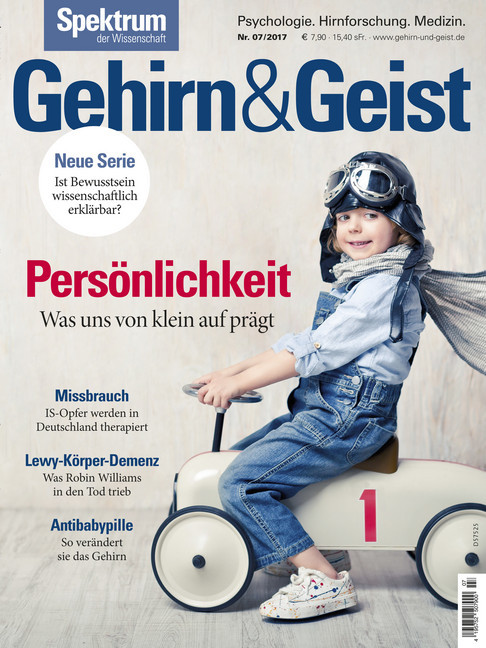 Gehirn&Geist 7/2017 - Persönlichkeit main product photo