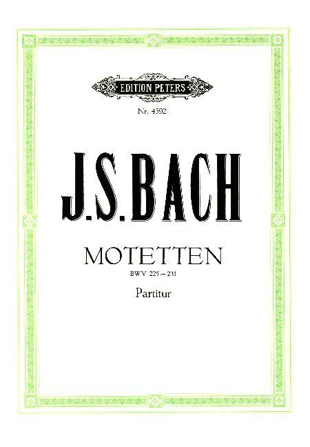 7 Motets BWV 225-231 main product photo