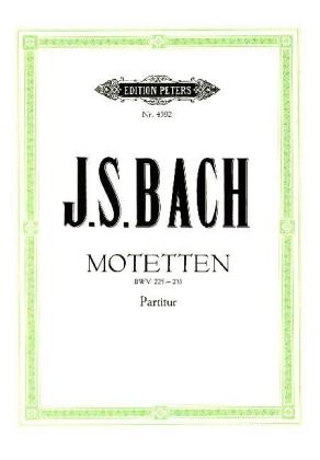 7 Motets BWV 225-231