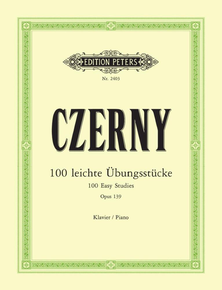 100 Easy Progressive Pieces without Octaves Op.139 main product photo