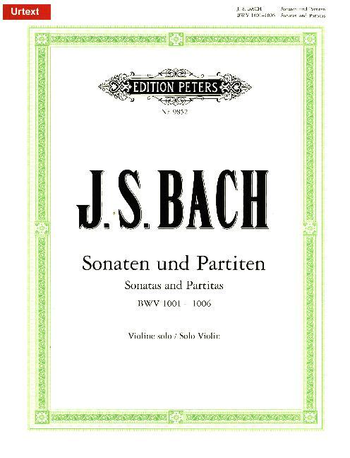 Sonatas and Partitas for Violin Solo BWV 1001-1006 main product photo