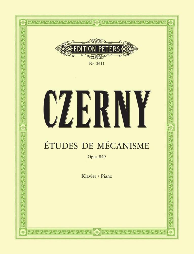Preliminary School of Velocity Op. 849 for Piano (30 Études de Mécanisme) main product photo