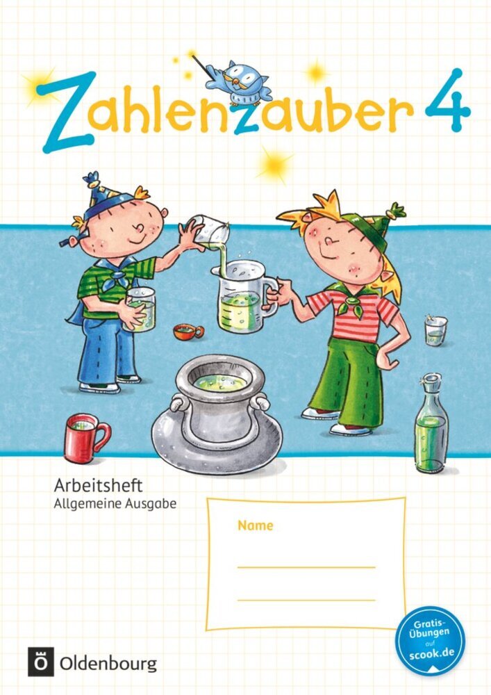 Zahlenzauber - Mathematik für Grundschulen - Allgemeine Ausgabe 2016 - 4. Schuljahr main product photo