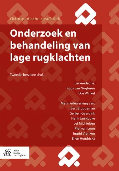 Onderzoek en behandeling van lage rugklachten main product photo
