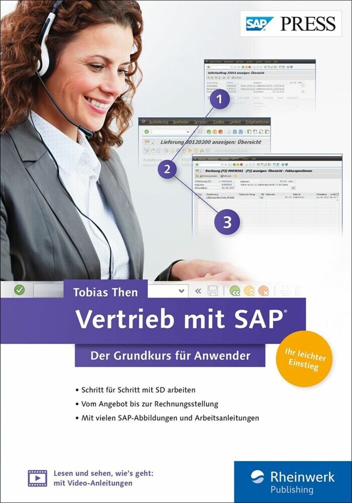 Vertrieb mit SAP. Der Grundkurs für Anwender main product photo