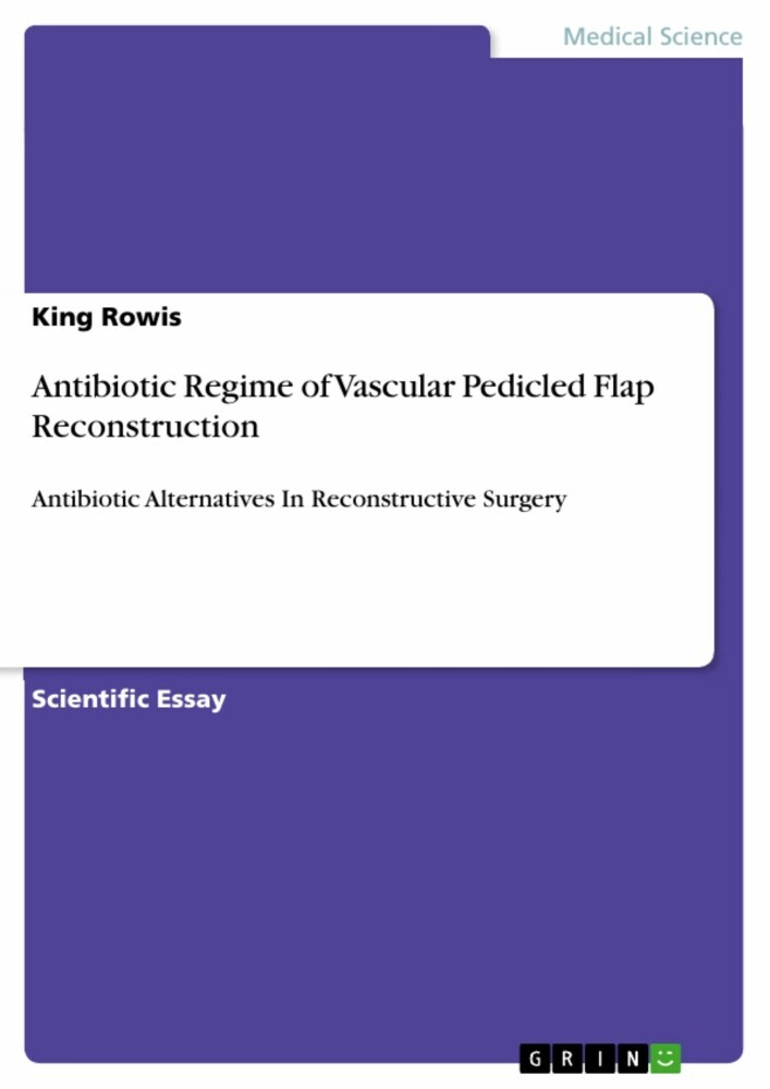Antibiotic Regime of Vascular Pedicled Flap Reconstruction main product photo