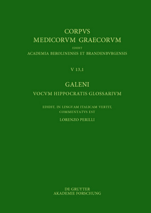 Galeni vocum Hippocratis Glossarium / Galeno, Interpretazione delle parole difficili di Ippocrate