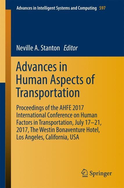 Advances in Human Aspects of Transportation main product photo