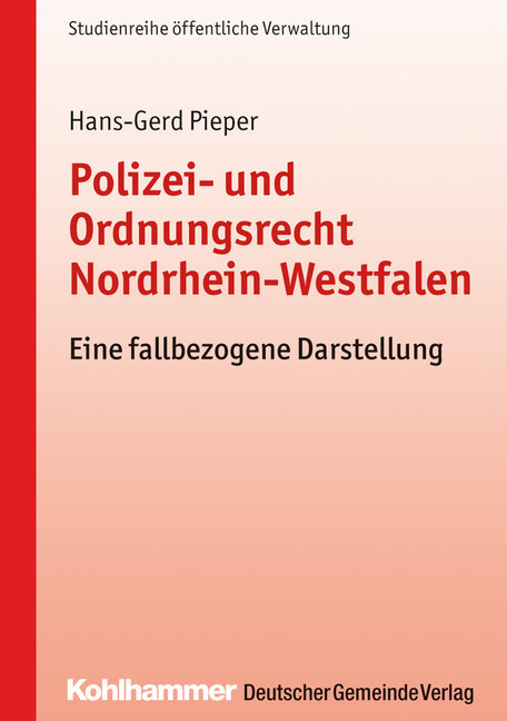 Polizei- und Ordnungsrecht Nordrhein-Westfalen main product photo