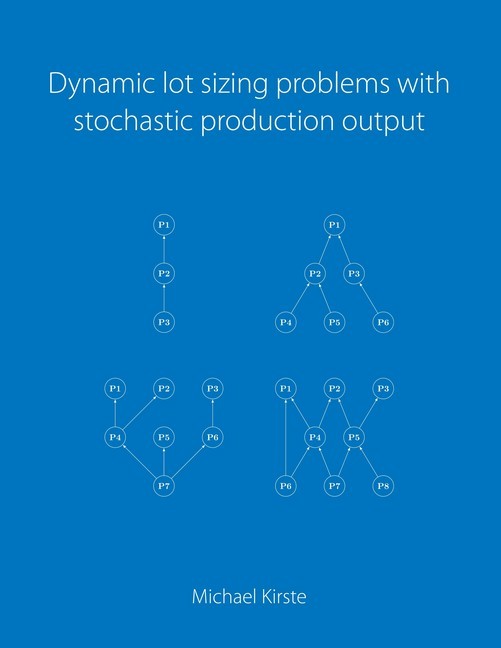 Dynamic lot sizing problems with stochastic production output main product photo